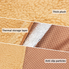 Self Warming Dogs Pad Bed Soft Self Heating Cat Dog Mat Thermal Pet Crate Bed Mat with Thermal Body Heat Reflecting Core Pad