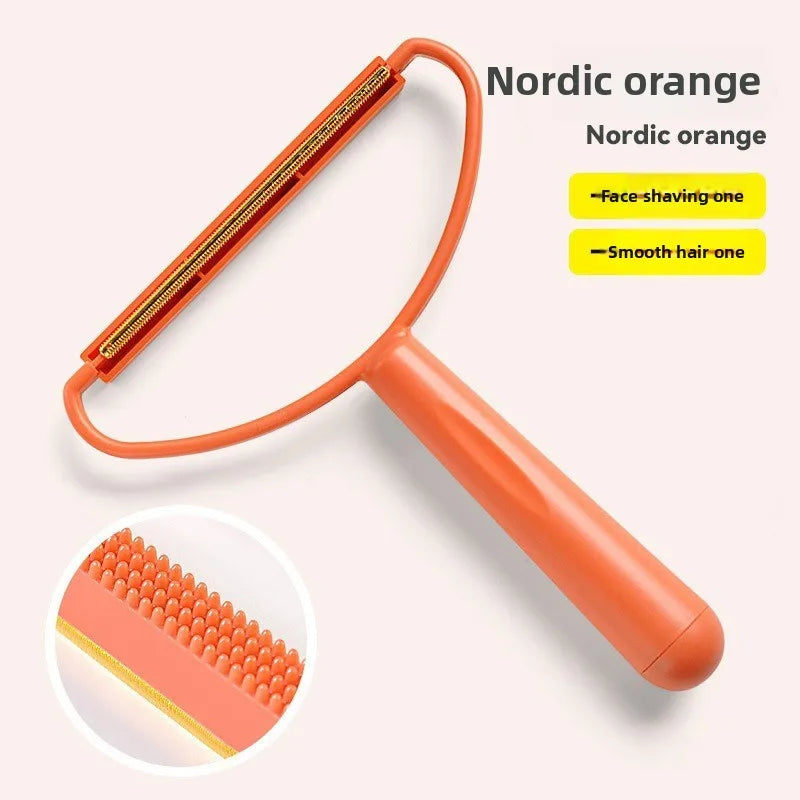 Portable Lint Remover Pet Hair Remover Brush Manual Lint Roller Sofa Clothes Cleaning Lint Brush Fuzz Fabric Shaver Brush Tool