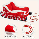 Christmas Winter Warm Pet Nest Cat House Washable Detachable Dog Cat Warm Sleeper Nest Suitable Christmas Day Style Pet Supplies