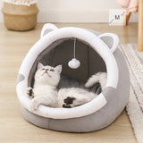 Cute Cat Bed Pet House Kitten Lounger Cushion Washable Puppy Basket Mat Soft Mat Bag Cave Cats Bed for Cats House Bed Supplies