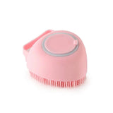 Pet Dog Shampoo Brush Silicone Cat Massage Comb Grooming Scrubber for Bathing Short Hair Soft Puppy Clean Brush Dog Bath Brush