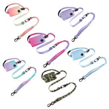 Pet Leash Explosion-Proof Waist Bag Portable Dog Running Reflective Leash