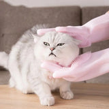 Pet Hair Glove Comb Pet Dog Cat Grooming Cleaning Glove Deshedding Hair remover Massage Brush Animal Supplies Cat Accessoies