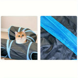 Cat Tunnel Three Ways Foldable Cat Tunnel Pet Supplies Cat Y Pass Play Tunnel Breathable Drill Barrel Kitty Interactive Fun Toy