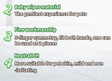 WLP : Pet Glove Wipes for Dogs & Cats,Hypoallergenic Pet Wipes Disposable No-Rinse Grooming,6PCS