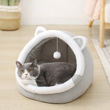 Cute Cat Bed Pet House Kitten Lounger Cushion Washable Puppy Basket Mat Soft Mat Bag Cave Cats Bed for Cats House Bed Supplies