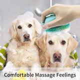 Pet Dog Shampoo Brush Silicone Cat Massage Comb Grooming Scrubber for Bathing Short Hair Soft Puppy Clean Brush Dog Bath Brush