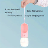 Portable Dog Water Bottle，Pet Carry-on Cup，Easy to Feed Drinking Water