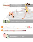 Pet Leash Explosion-Proof Waist Bag Portable Dog Running Reflective Leash