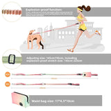 Pet Leash Explosion-Proof Waist Bag Portable Dog Running Reflective Leash