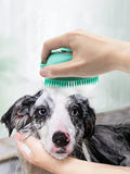 Pet Dog Shampoo Brush Silicone Cat Massage Comb Grooming Scrubber for Bathing Short Hair Soft Puppy Clean Brush Dog Bath Brush