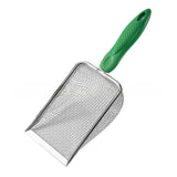 Stainless Steel Cat Litter Scoop, 10 Holes Heavy Duty Sifter Shovel for Clumping Kitty Litter, Durable Easy Clean Pet Sand Scoop