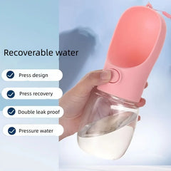 Portable Dog Water Bottle，Pet Carry-on Cup，Easy to Feed Drinking Water