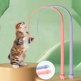 Interactive Mouse Tail Cat Funny Stick Bionic Design Stimulates Cat’s Cat Hunting Nature Cat Interactive Toy Cat Funny Toy Stick