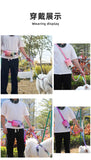 Pet Leash Explosion-Proof Waist Bag Portable Dog Running Reflective Leash
