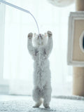 Interactive Mouse Tail Cat Funny Stick Bionic Design Stimulates Cat’s Cat Hunting Nature Cat Interactive Toy Cat Funny Toy Stick