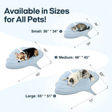 Cool pet Mat Eco-friendly Cooling Pad for Large Dog Pet Cooling Mats for Dog bed & Cat house Use in Crate Tunk Camping Outdoor