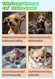 WLP : Pet Glove Wipes for Dogs & Cats,Hypoallergenic Pet Wipes Disposable No-Rinse Grooming,6PCS