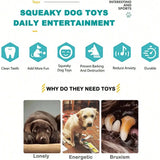 Fun Pet Toy Pet Cow Shape Corduroy Chew Toy For Dogs Puppy Squeaker Squeaky Plush Bone Molar Dog Toy Pet Training Dog Accessory