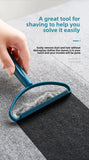Portable Lint Remover Pet Hair Remover Brush Manual Lint Roller Sofa Clothes Cleaning Lint Brush Fuzz Fabric Shaver Brush Tool