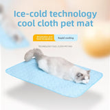 Dog Cooling Mat Summer Pet Cold Bed Extra Large For Small Big Dogs Pet Accessories Cat Durable Blanket Sofa Cat Ice Pad Blanket
