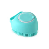 Pet Dog Shampoo Brush Silicone Cat Massage Comb Grooming Scrubber for Bathing Short Hair Soft Puppy Clean Brush Dog Bath Brush