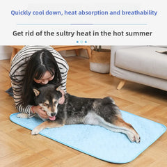 Dog Cooling Mat Summer Pet Cold Bed Extra Large For Small Big Dogs Pet Accessories Cat Durable Blanket Sofa Cat Ice Pad Blanket