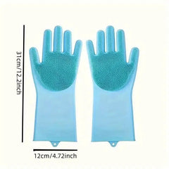 Pet Hair Glove Comb Pet Dog Cat Grooming Cleaning Glove Deshedding Hair remover Massage Brush Animal Supplies Cat Accessoies