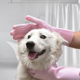 Pet Hair Glove Comb Pet Dog Cat Grooming Cleaning Glove Deshedding Hair remover Massage Brush Animal Supplies Cat Accessoies